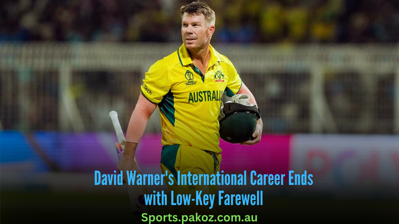 David Warner’s International Career Ends with Low-Key Farewell