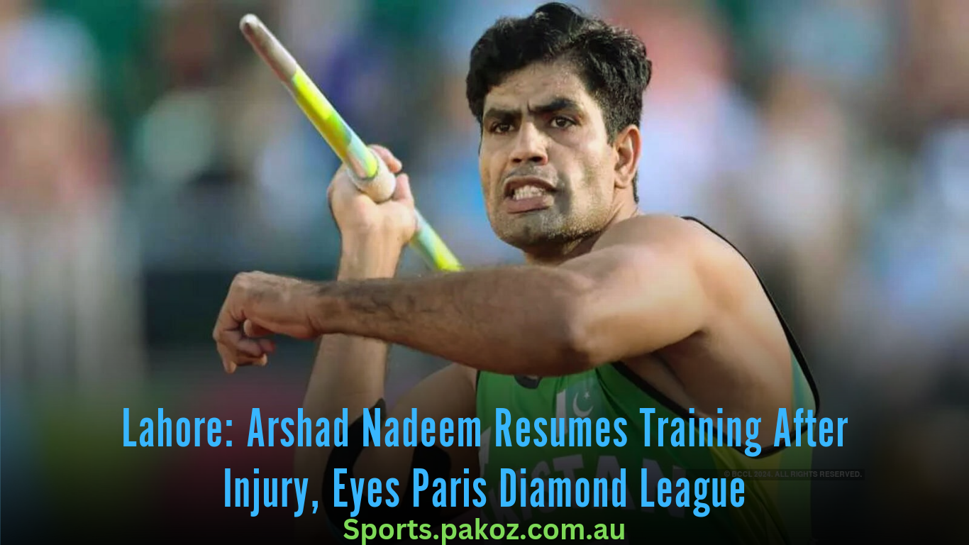 Lahore: Arshad Nadeem Resumes Training After Injury, Eyes Paris Diamond League