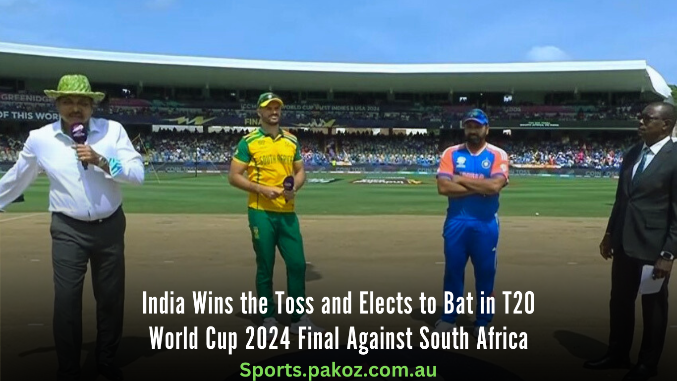 India Wins the Toss and Elects to Bat in T20 World Cup 2024 Final Against South Africa