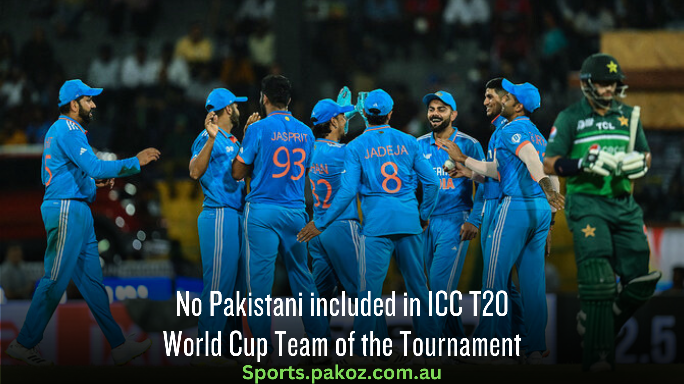 No Pakistani included in ICC T20 World Cup Team of the Tournament