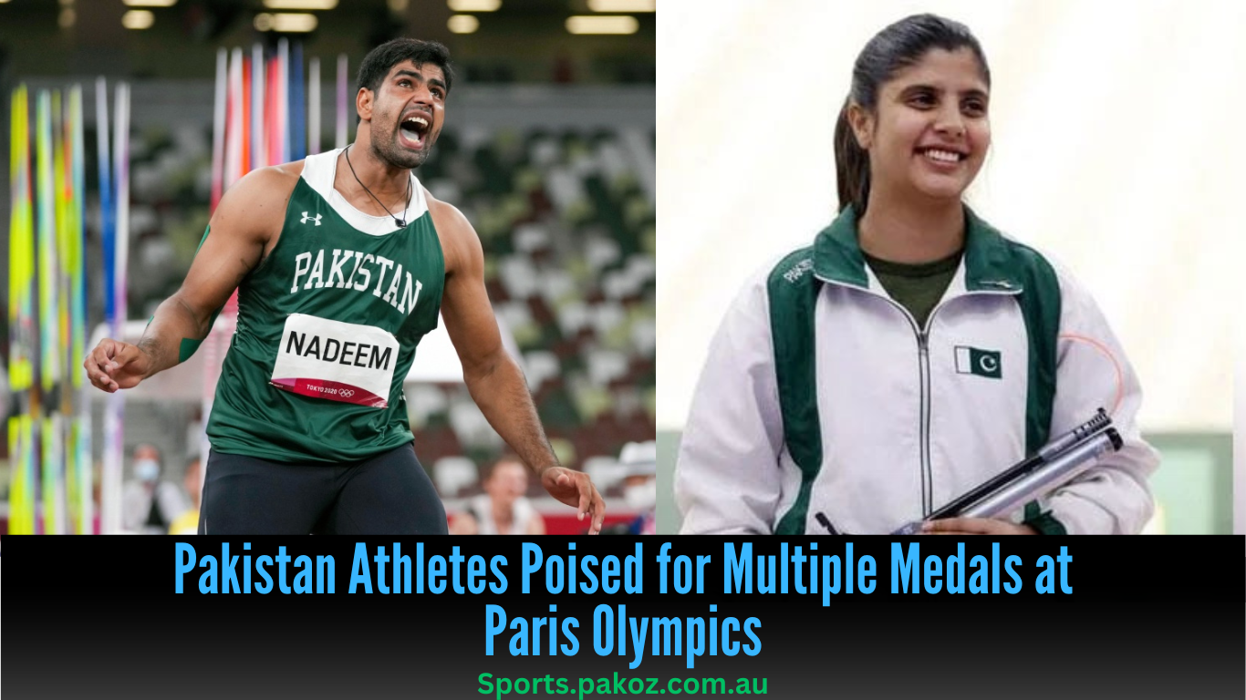 Pakistan Athletes Poised for Multiple Medals at Paris Olympics