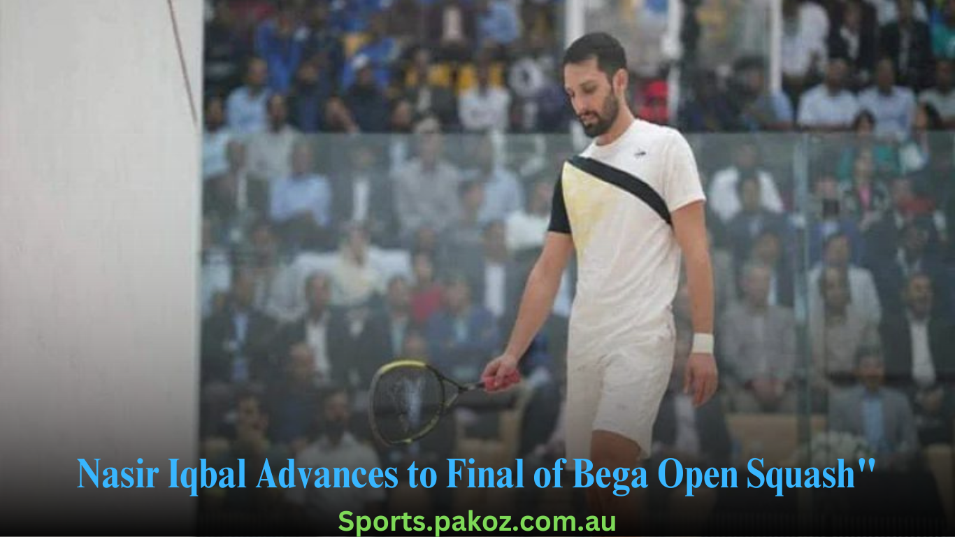 Nasir Iqbal Advances to Final of Bega Open Squash