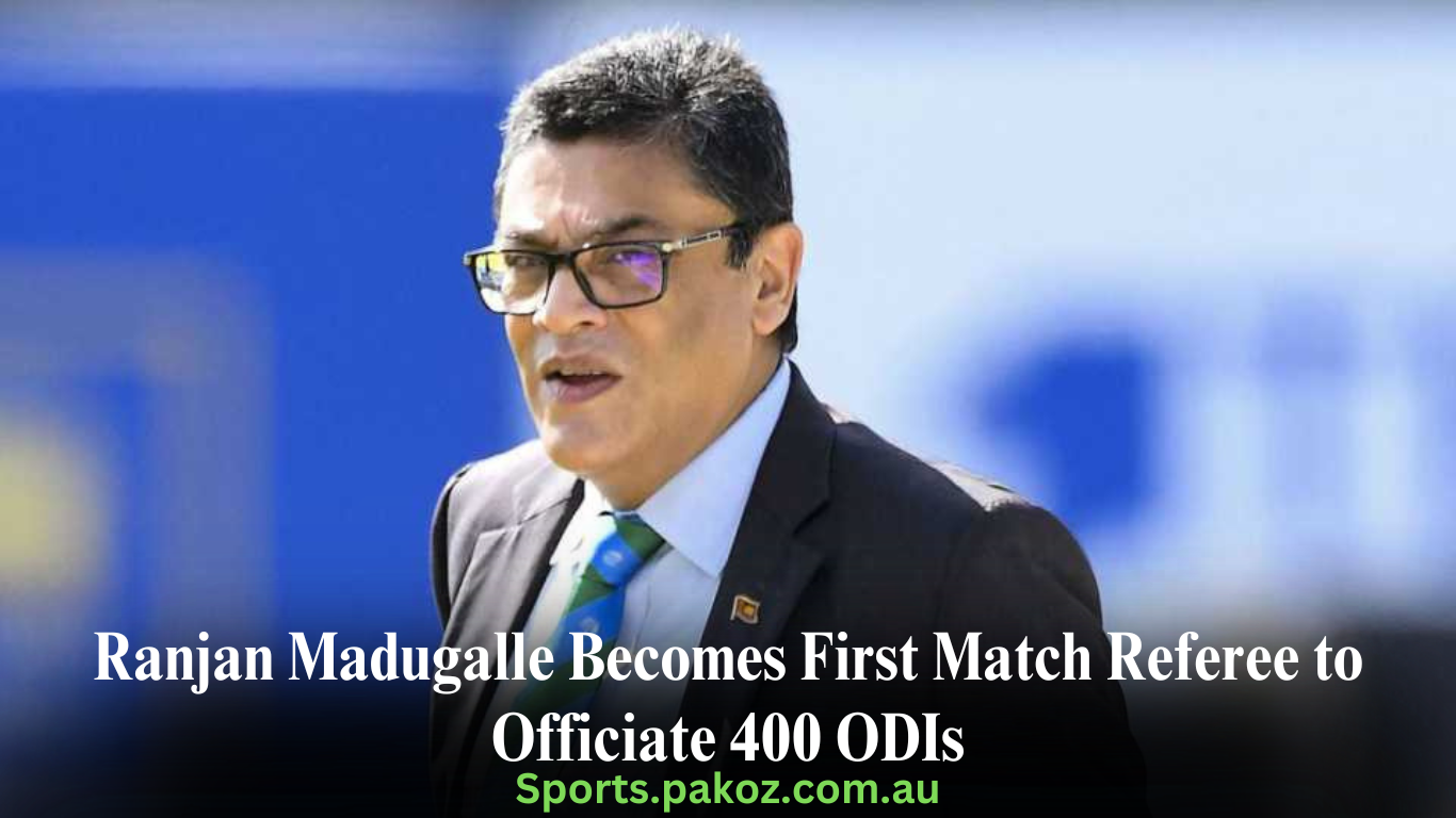 Ranjan Madugalle Becomes First Match Referee to Officiate 400 ODIs